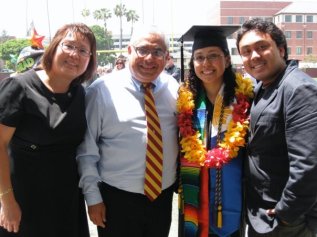 Two stoles, two cultures, one family.